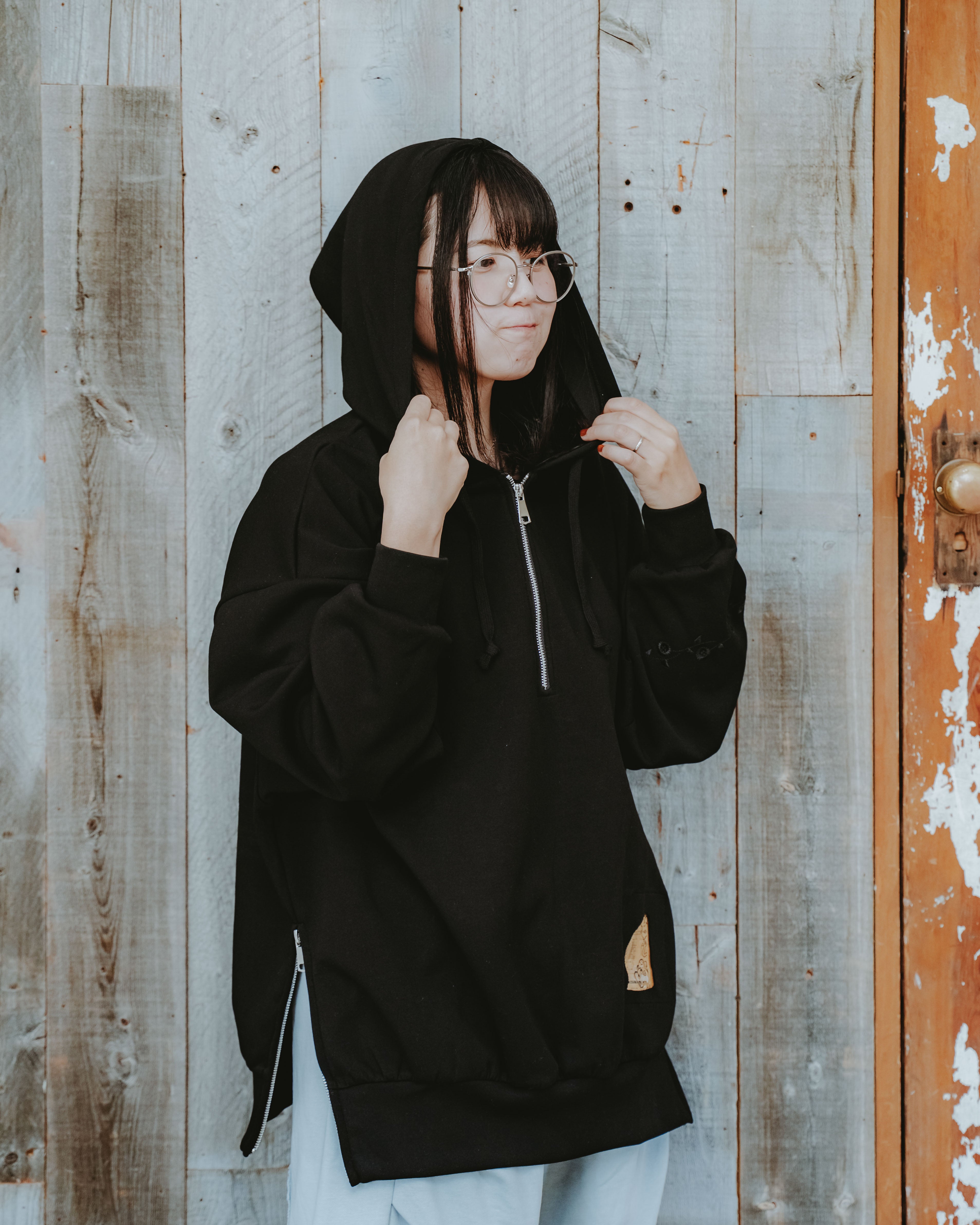 ぺたレシートパーカー